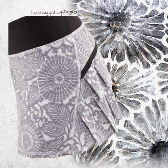 Cute Lululemon Beachy Fossel Pacesetter Skirt -OTHERS LISTED TOO! - Picture 1 of 6